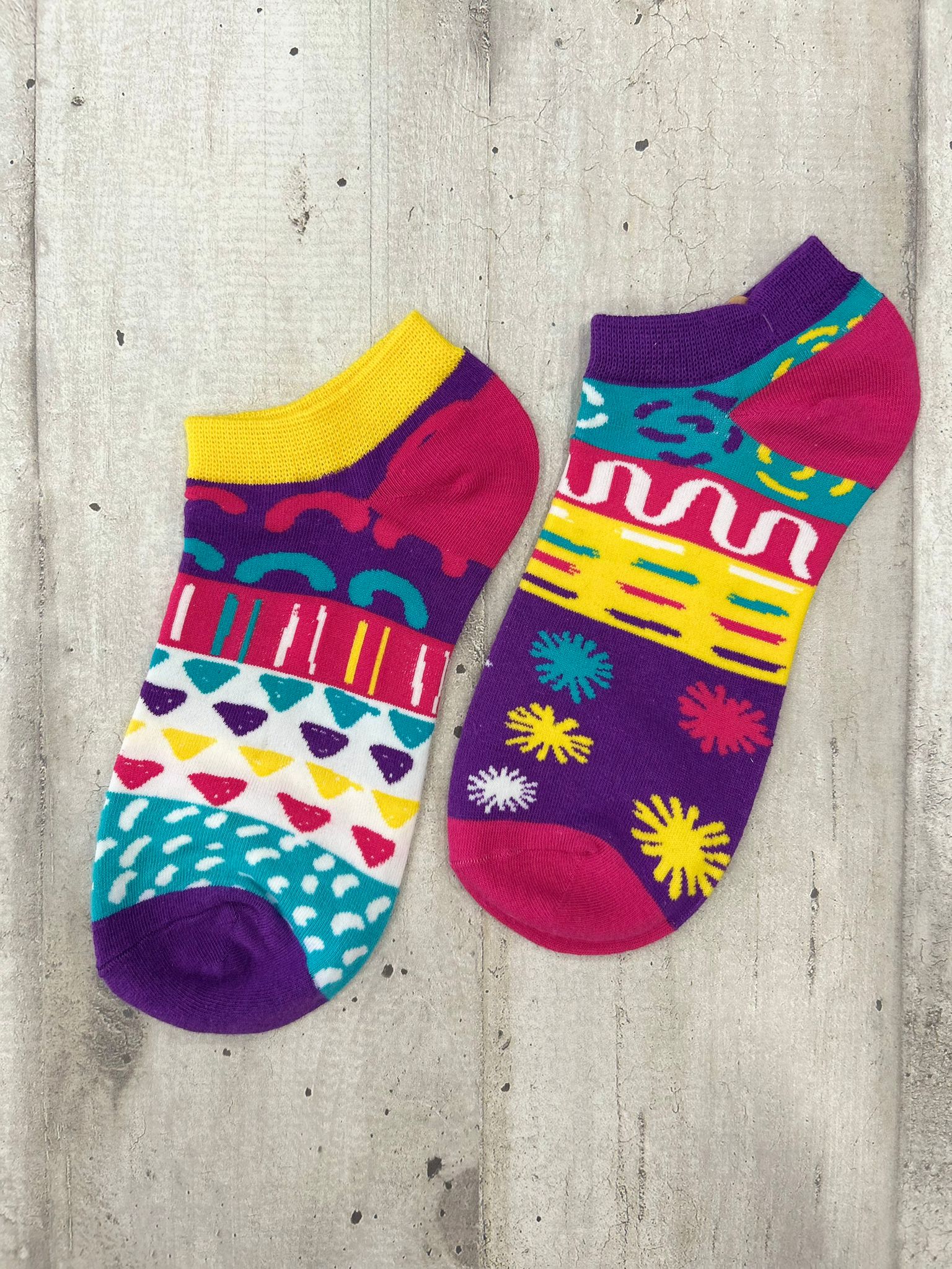 Calzini spaiati colorati