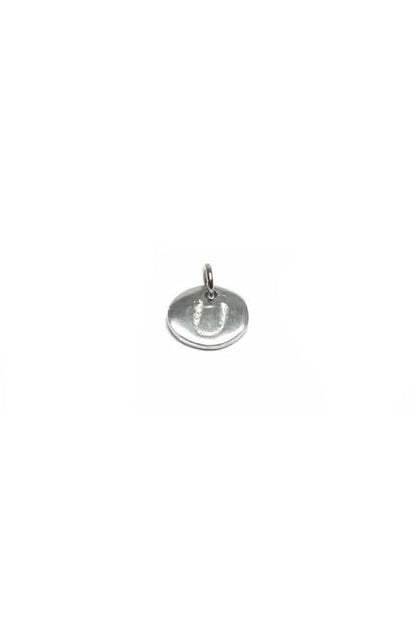 Ciondolo placca lettera